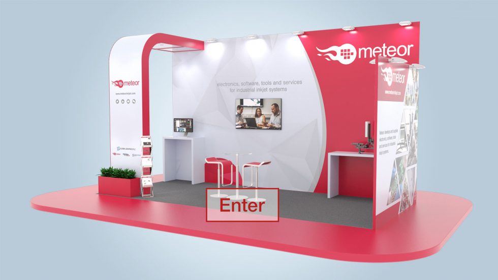 Meteor launches new virtual stand Printing Expo