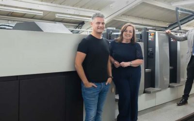 Funding a new Komori GL29 press for RAP Spiderweb utilising CBILS